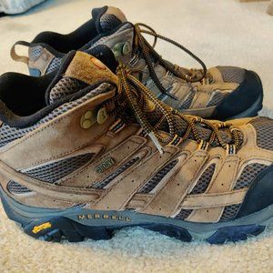 Merrell Earth Men's Size 14 Select Dry Hiking Boots Vibram Soles